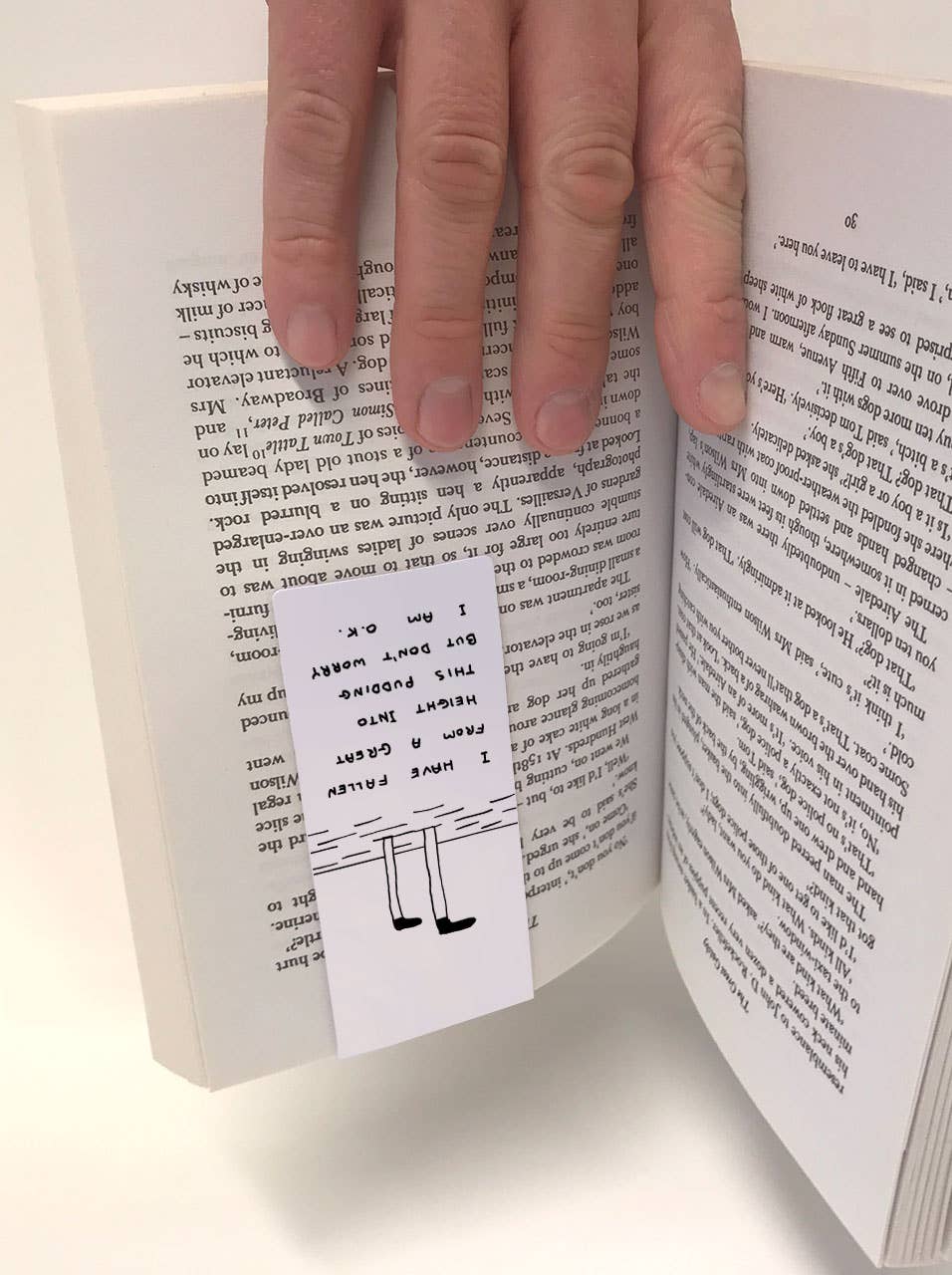Pudding - David Shrigley Magnetic Bookmark