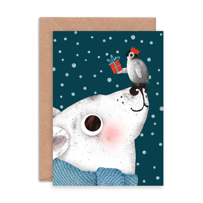 Christmas Animals - Box of 6 Assorted Cards
