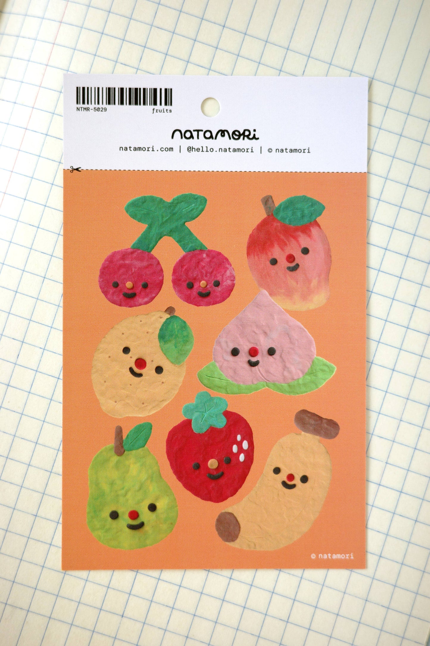 Fruits Sticker Sheet