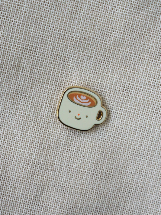 Latte • enamel pin
