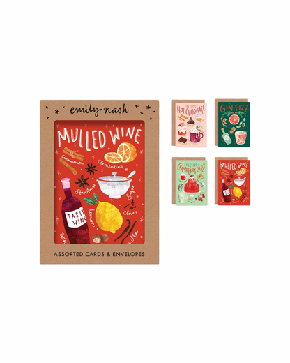 Christmas Recipes - Box of 8 Assorted Cards