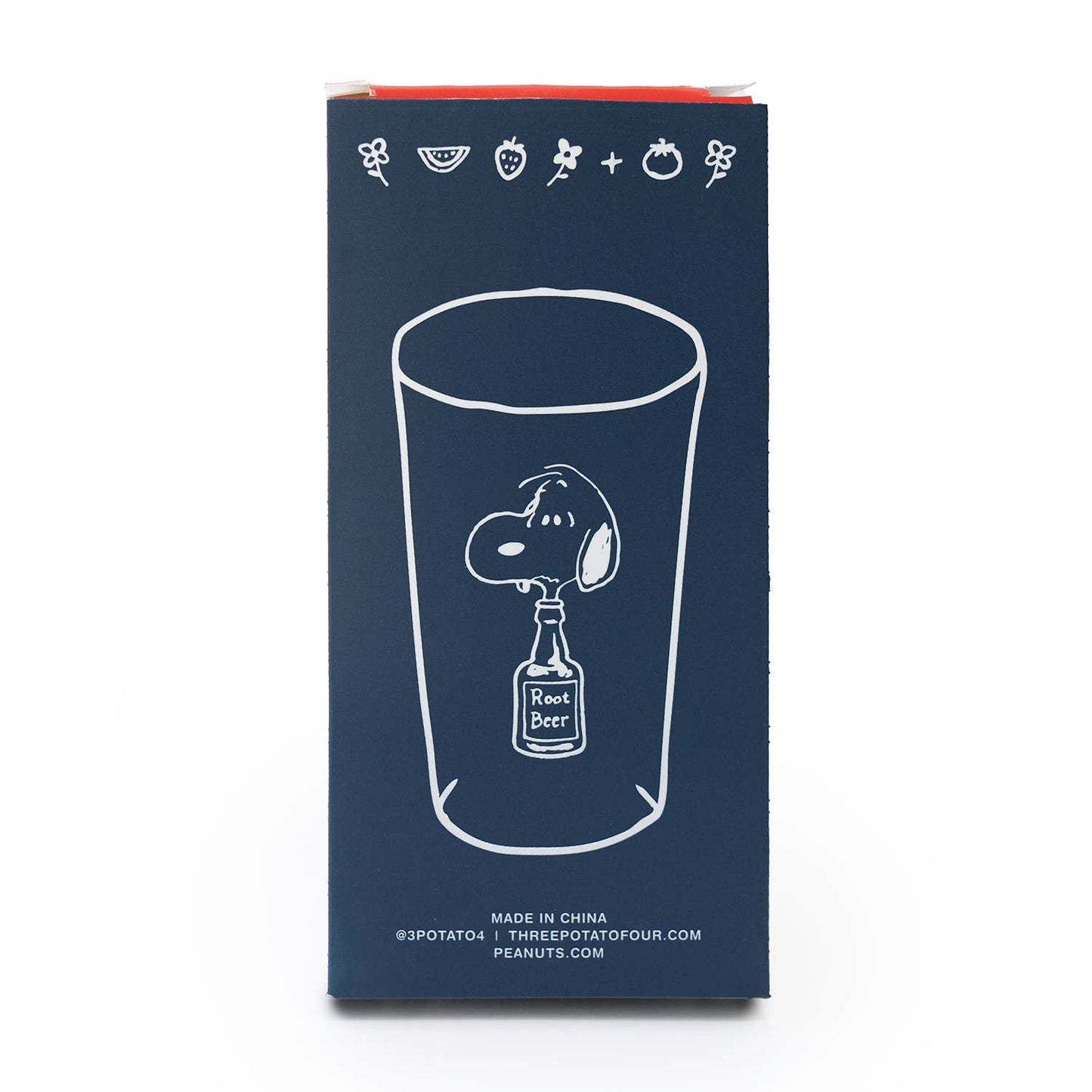 Snoopy Root Beer Pebbled Plastic Cups