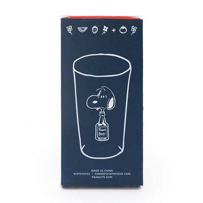 Snoopy Root Beer Pebbled Plastic Cups