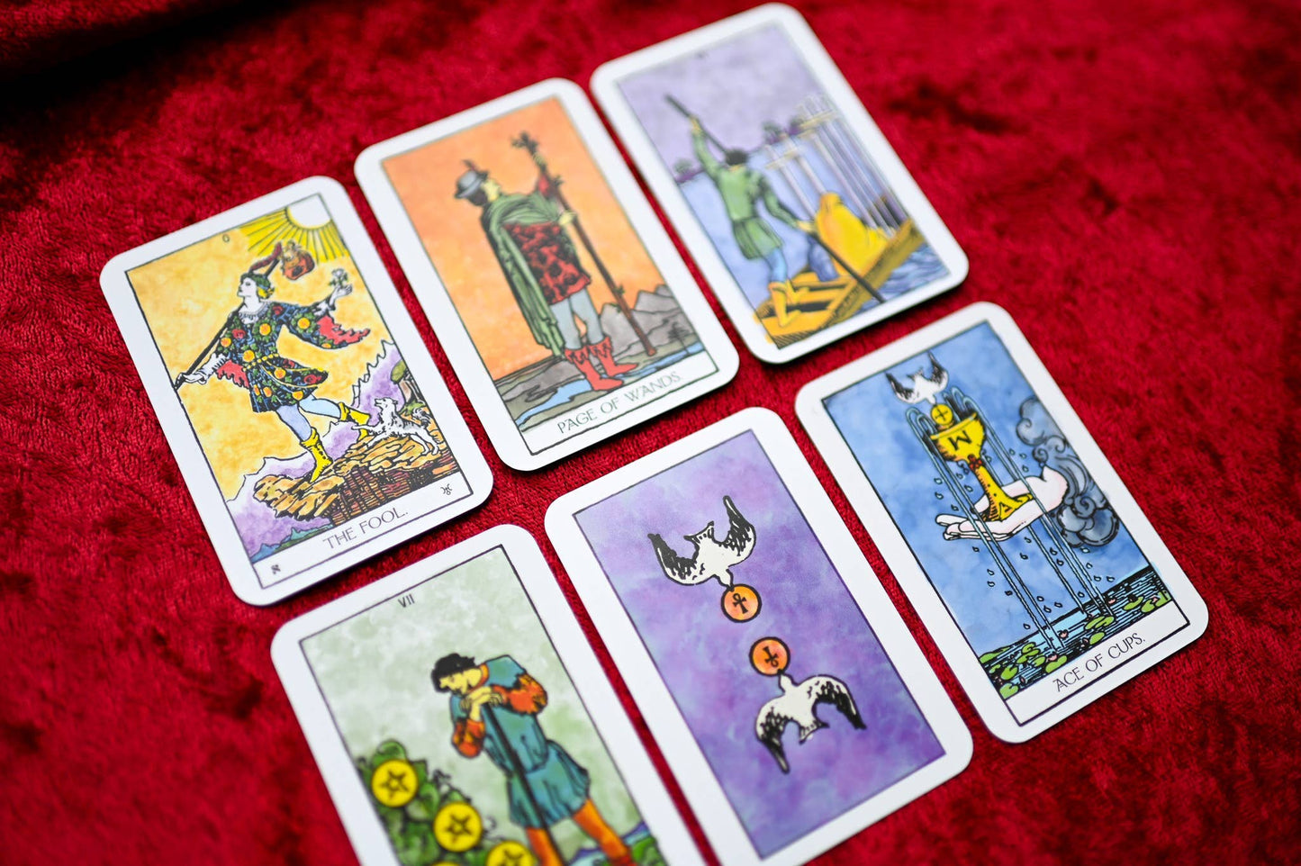 Mini Weiser Tarot: Flashcards / English