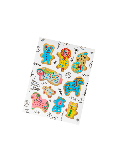 Gentle Thrills Weird Cookies Sticker Sheet