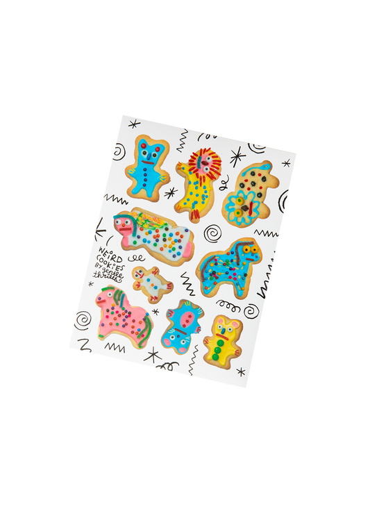 Gentle Thrills Weird Cookies Sticker Sheet