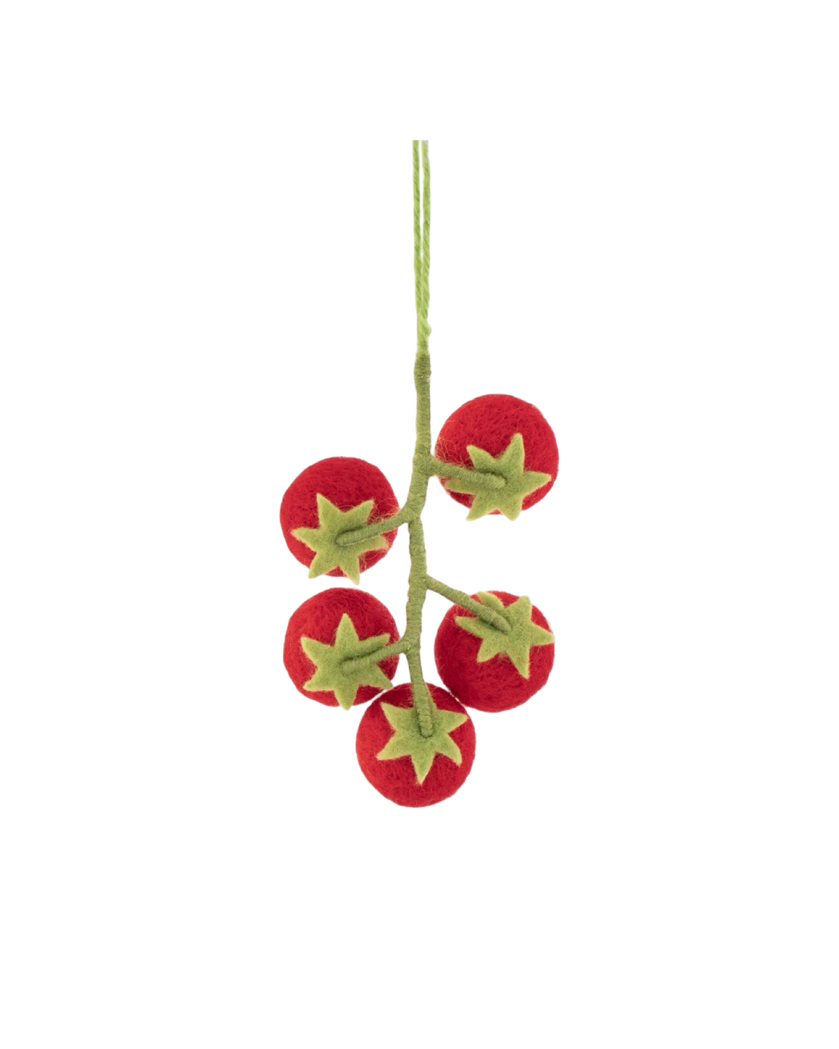 Cherry Tomatoes Felt Decoration