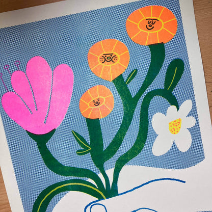 For You A3 Risograph Print