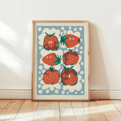 Strawbs A4 Print