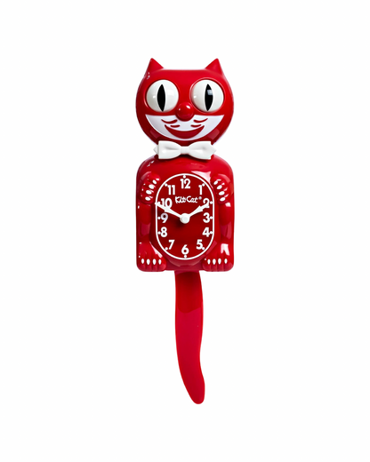 Classic Red Kit-Cat Klock
