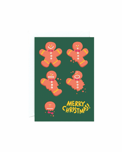 Gingerbread Christmas Card
