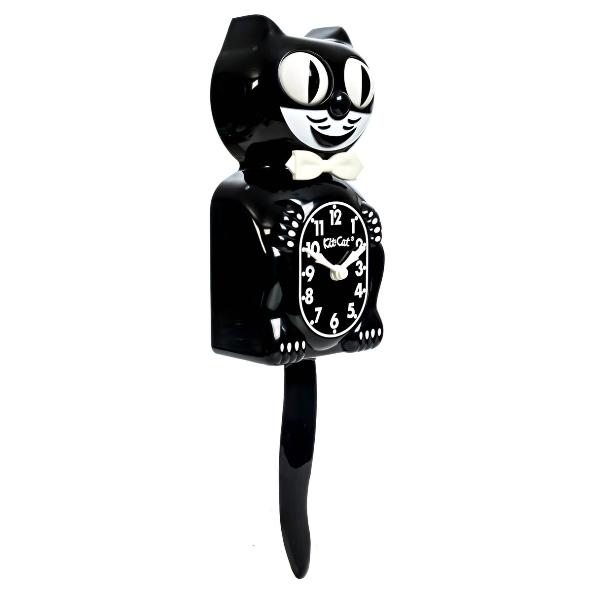 Classic Black Glow-In-The-Dark Kit-Cat Klock