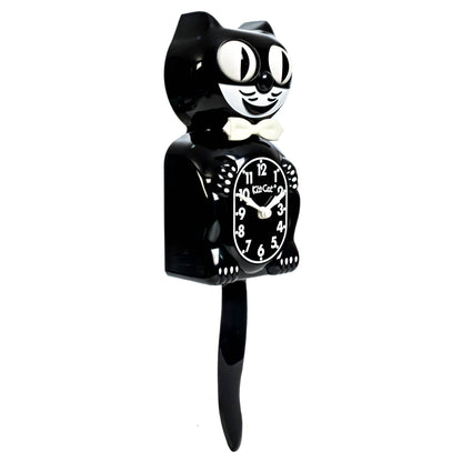 Classic Black Glow-In-The-Dark Kit-Cat Klock