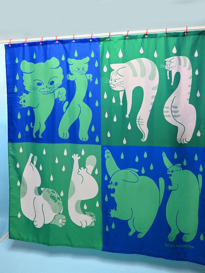 Dry Cats Shower curtain