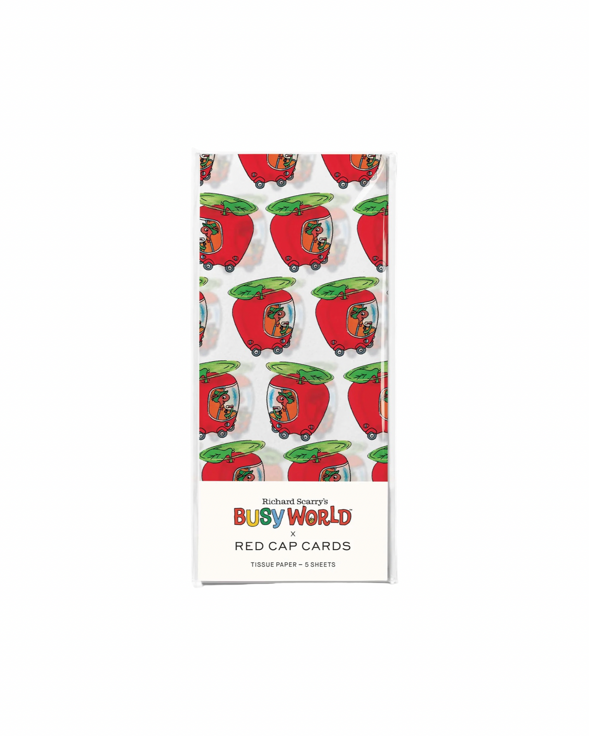 Lowly's Apple Car Tissue paper