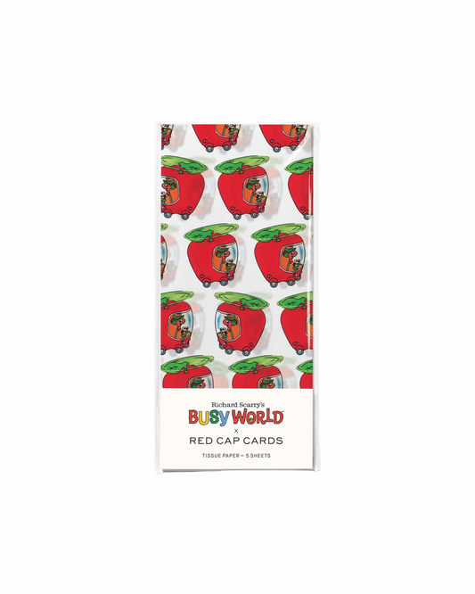 Lowly's Apple Car Tissue paper