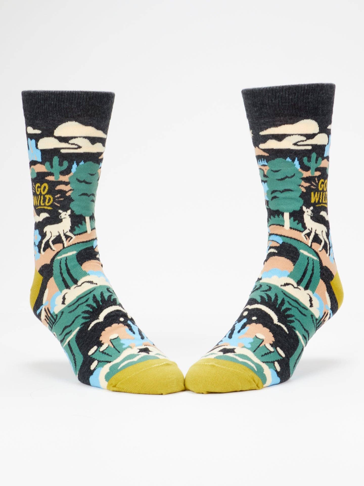 Go Wild Men's Crew Socks