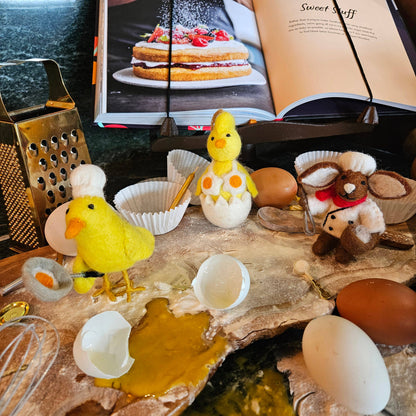 Chick Norris Felt Decoration