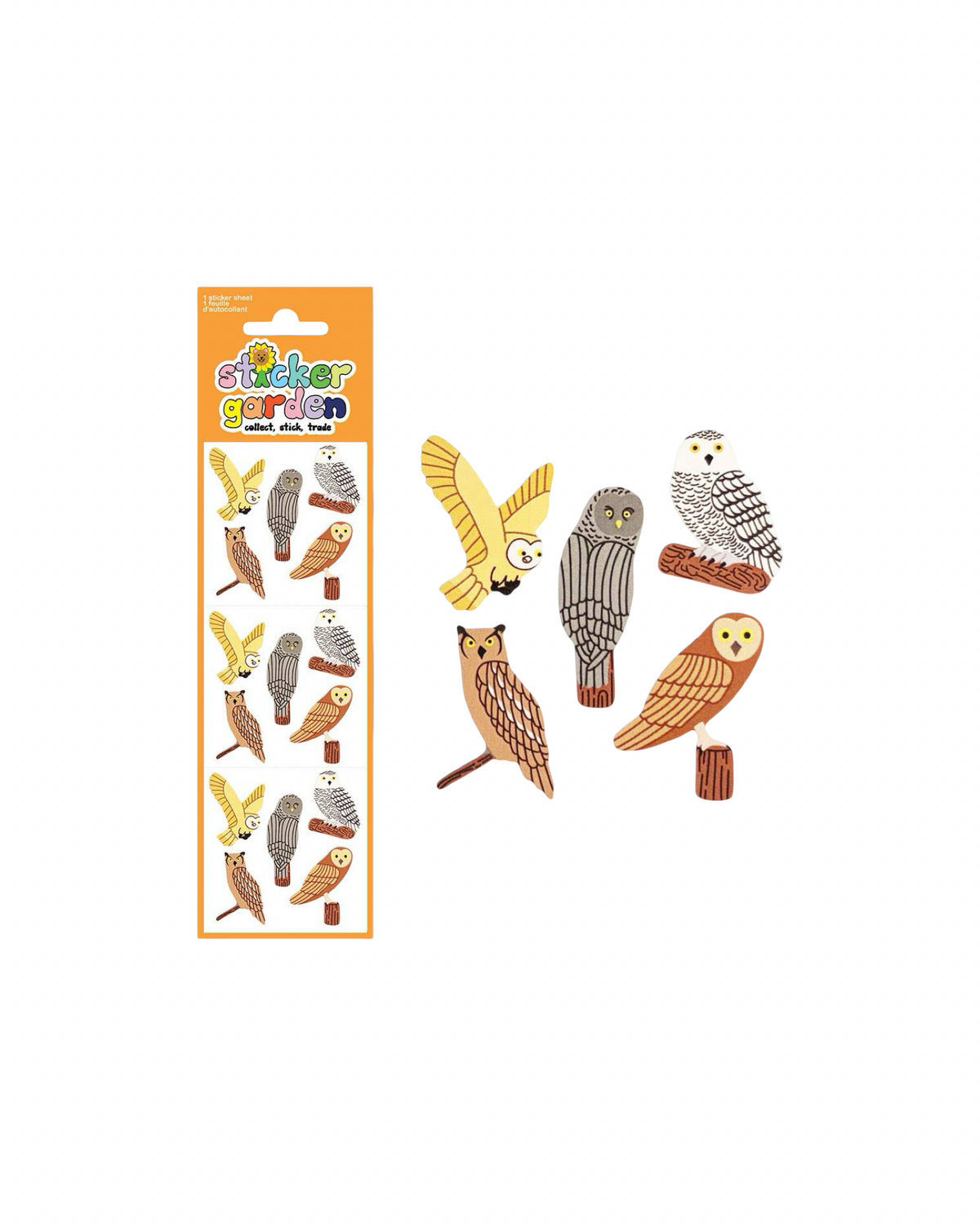 Owl Sticker Sheet