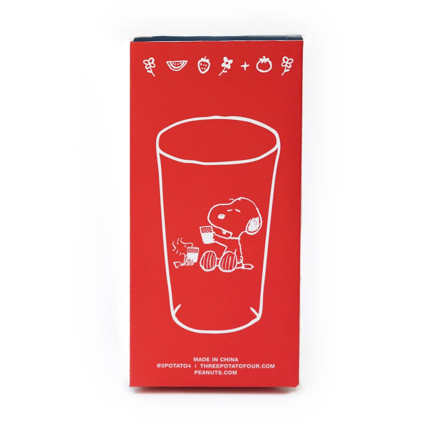 Snoopy "Cheers!" Pebbled Plastic Cups