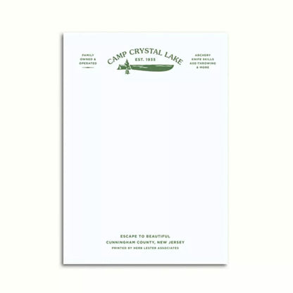 Fictional Hotel Notepads