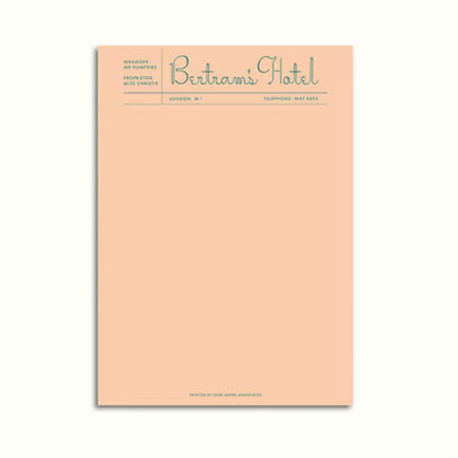 Fictional Hotel Notepads