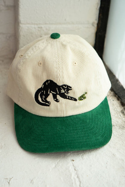 Frenemies (Cat & Frog) Corduroy Dad Hat