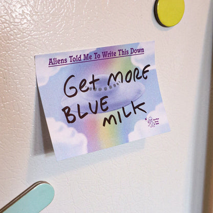 Aliens Sticky Note Pad