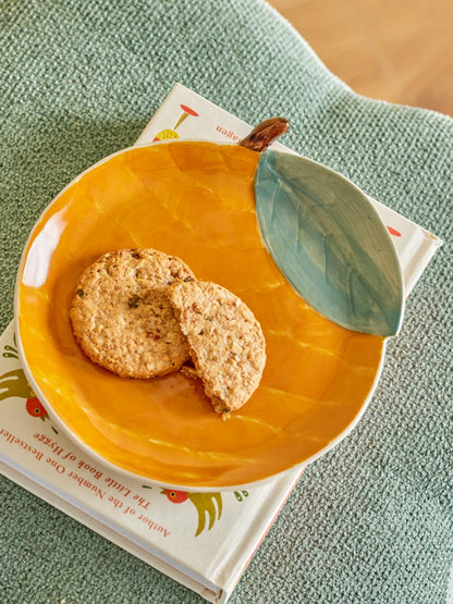 Agnes Orange Plate