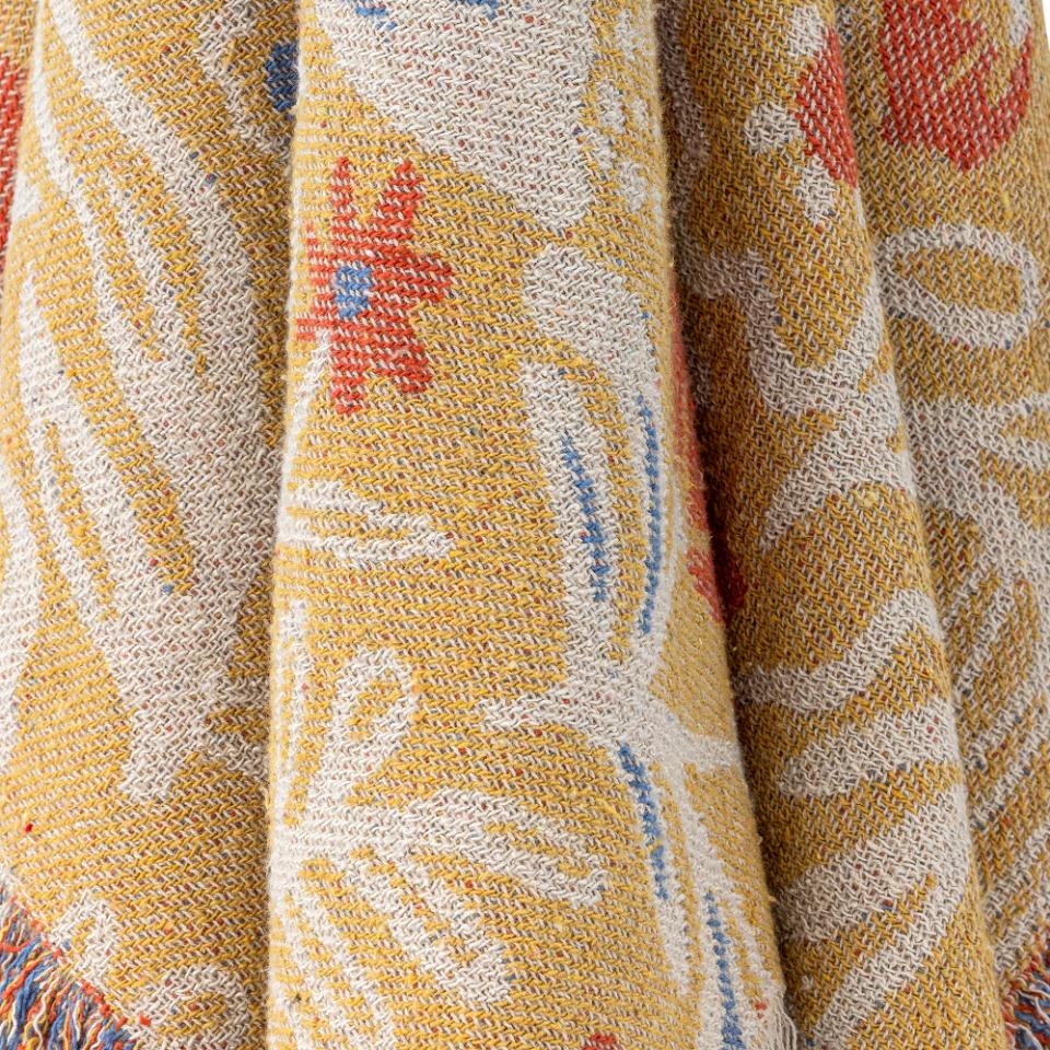Reims Throw, Multi, Recycled Cotton