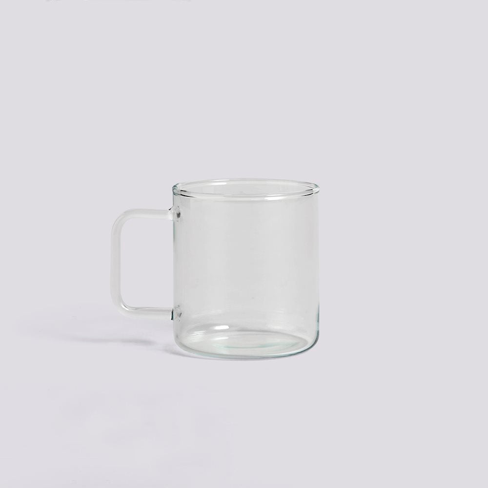 HAY Clear Glass Coffee Mug