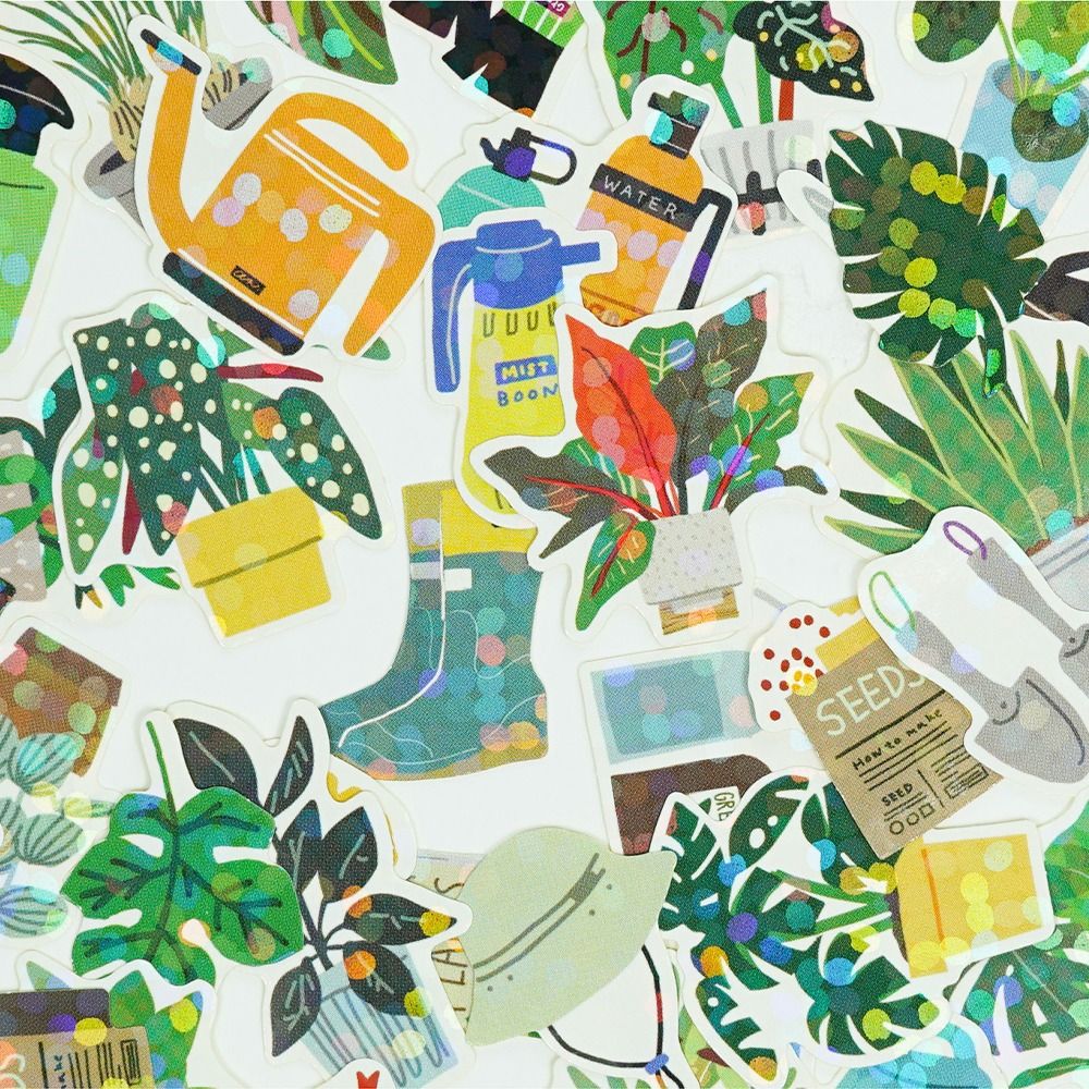 Mini Green Market Sticker Box