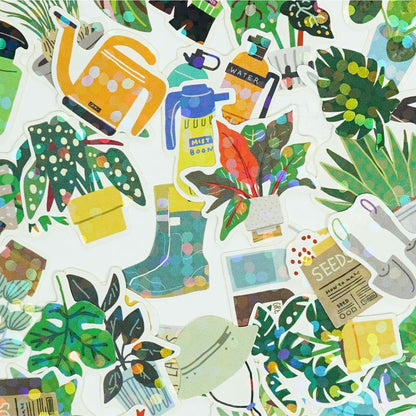Mini Green Market Sticker Box