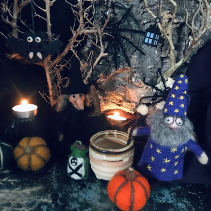 Wendall the Wizard Felt Decoration