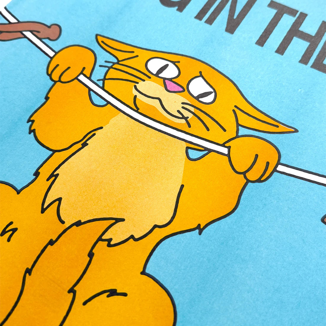 Hang In There, Baby Riso Print