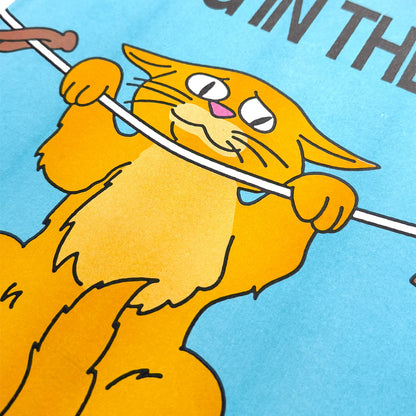 Hang In There, Baby Riso Print