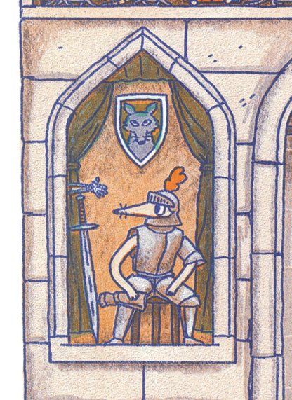 Gatehouse A3 Risograph Print