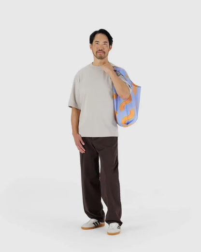 Standard Baggu : Cantaloupe Blue