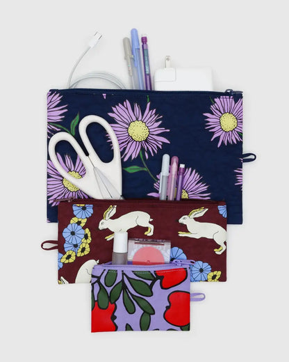 Night Orchard Flat Pouch