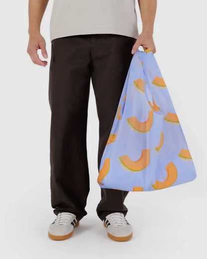 Standard Baggu : Cantaloupe Blue