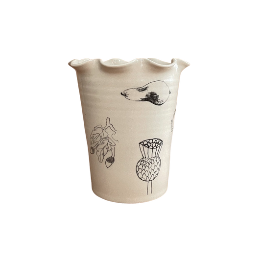 Frilly Garden Vase - Large