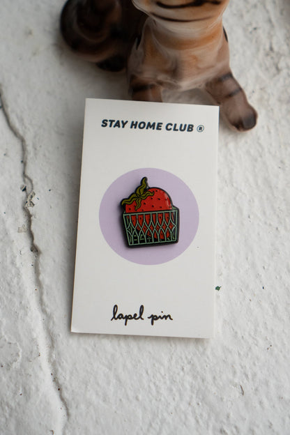Mega Strawb Enamel Pin