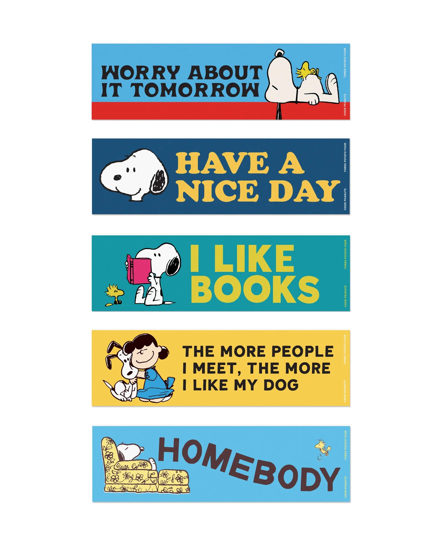 Peanuts lil' Bumper Stickers