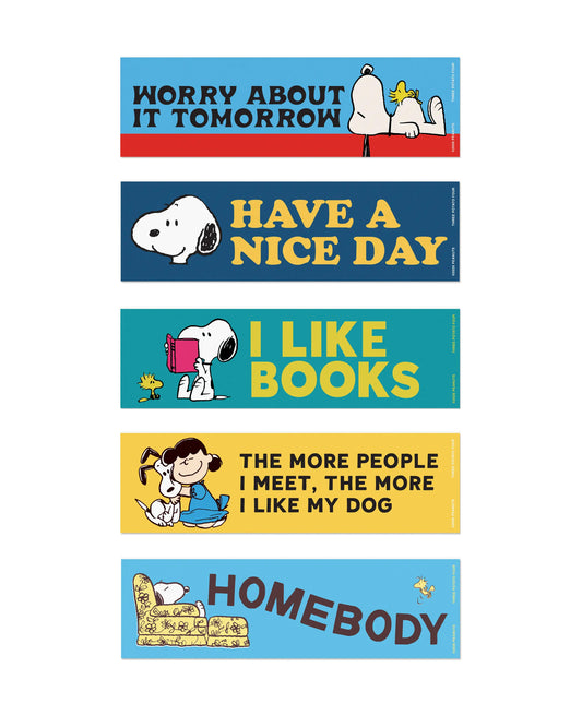 Peanuts lil' Bumper Stickers