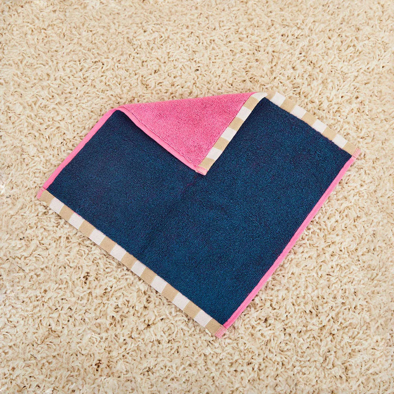 Dusen Dusen - Pink Denim Washcloth