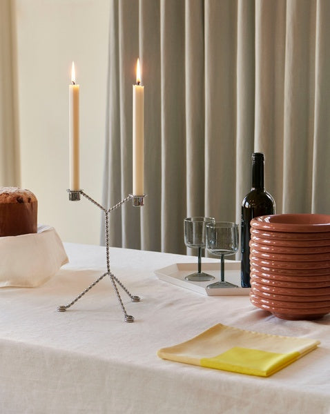 Wire Candle Holder - Mirror