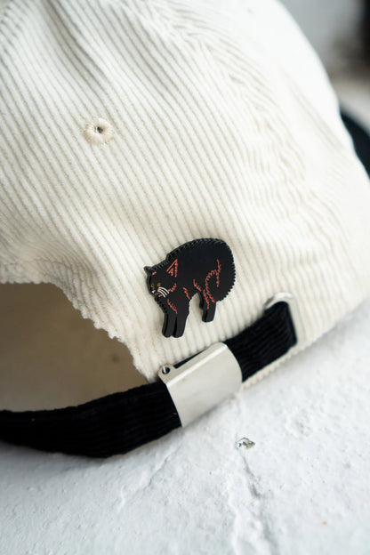 Scaredy Cat Enamel Pin