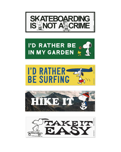 Peanuts lil' Bumper Stickers