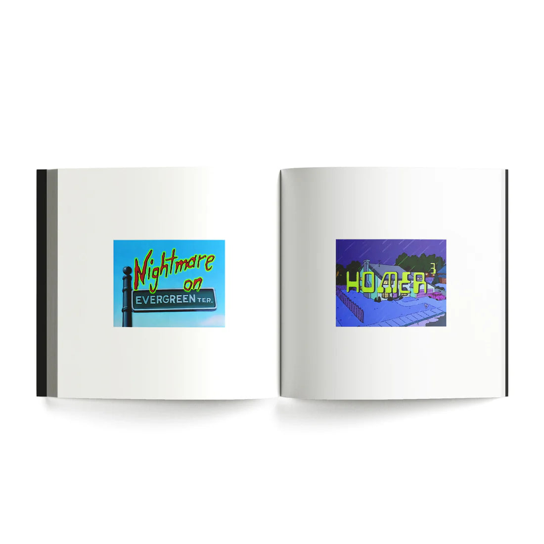 Title Cards from The Treehouse of Horror Series