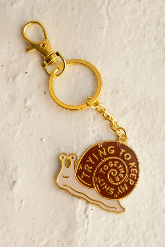 Trying Enamel Keychain